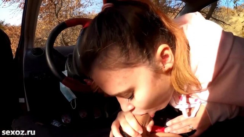 Горячая альтушка отработала поездку своей киской