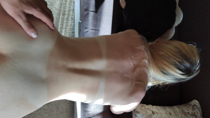 Натянул подругу раком